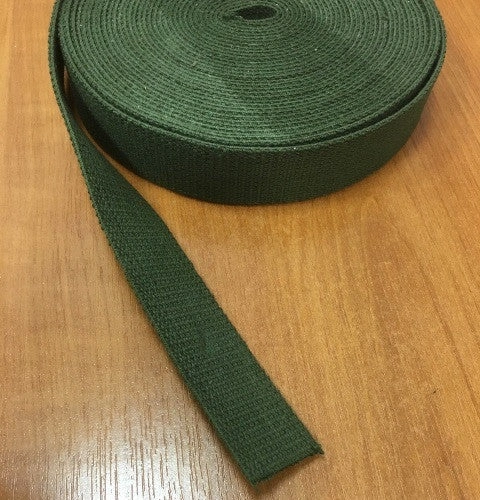 Green Cotton Webbing: Eco-Friendly Strength for Your Next Project!